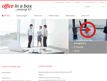Tablet Screenshot of oib4u.nl